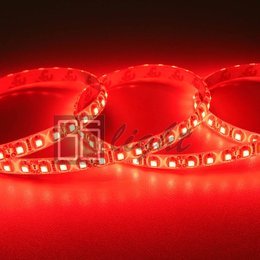 LED strip 3528, IP65, 120LED, red, LUX